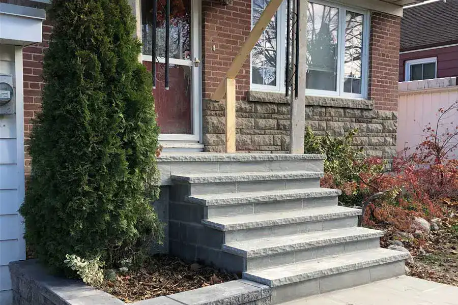 natural stone stairs, natural stone steps