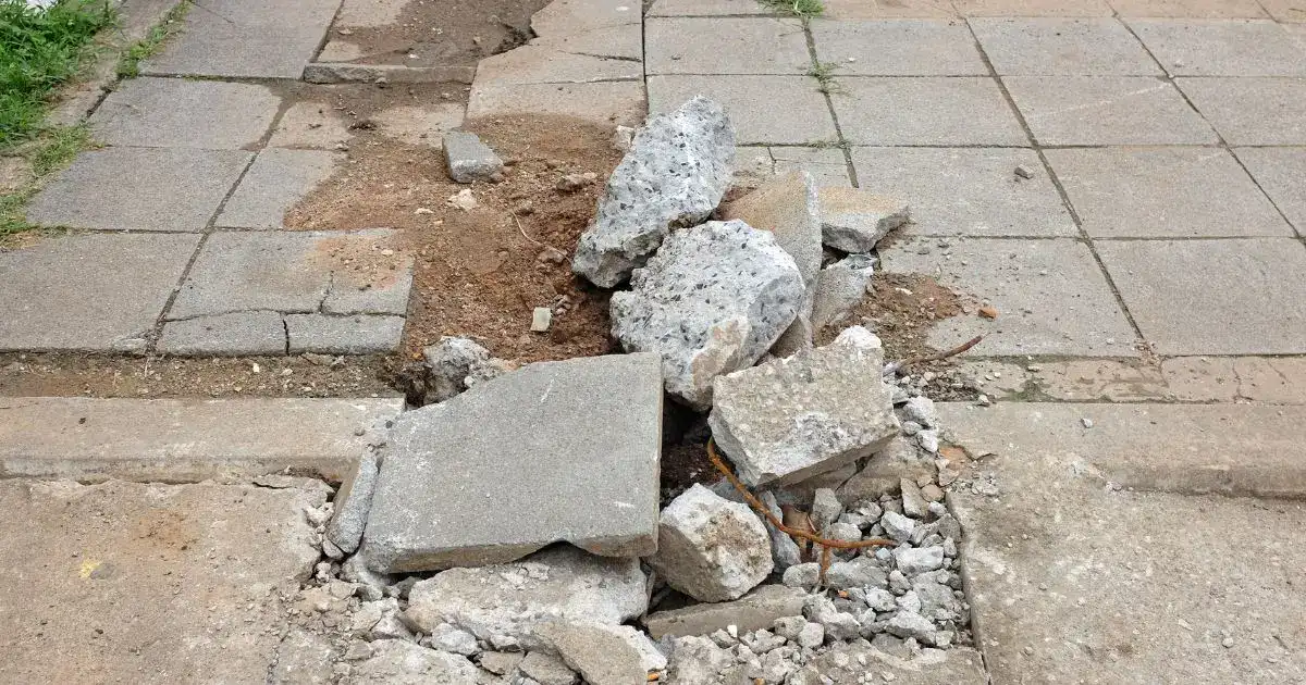 concrete driveway repair