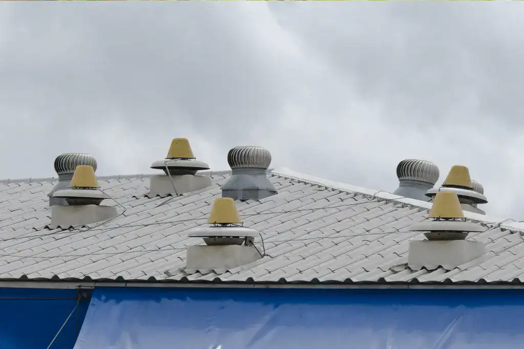 A Toronto home with a well-ventilated roof, extending the lifespan of the roofing materials.
