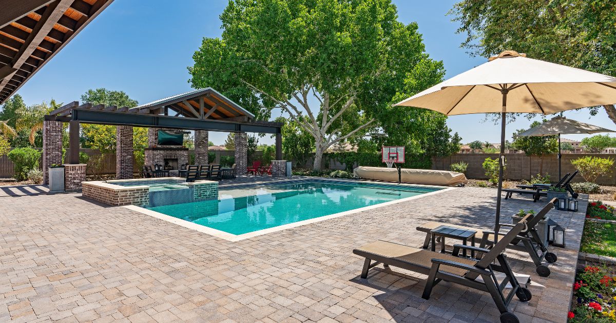 Pool deck Shade
