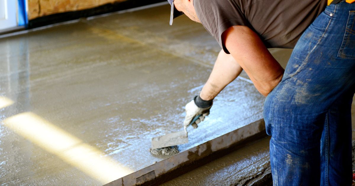 concrete sealing in garage