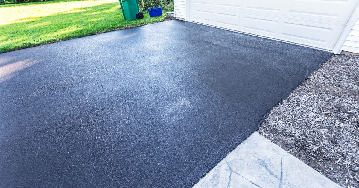 concrete sealing of pathway