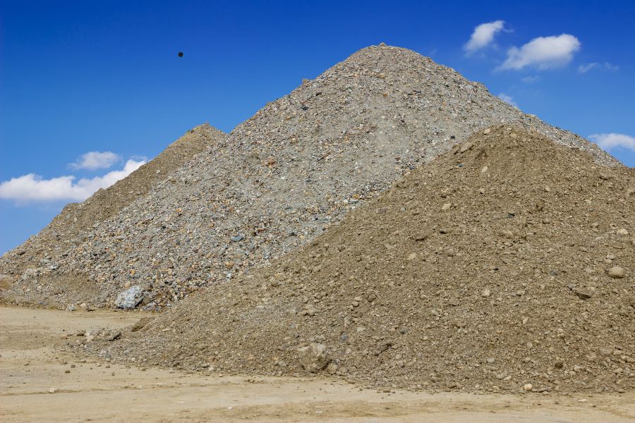 river sand