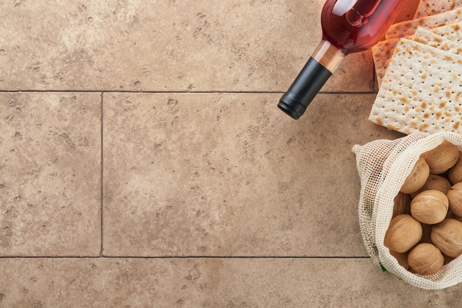 Indoor natural stone tiles