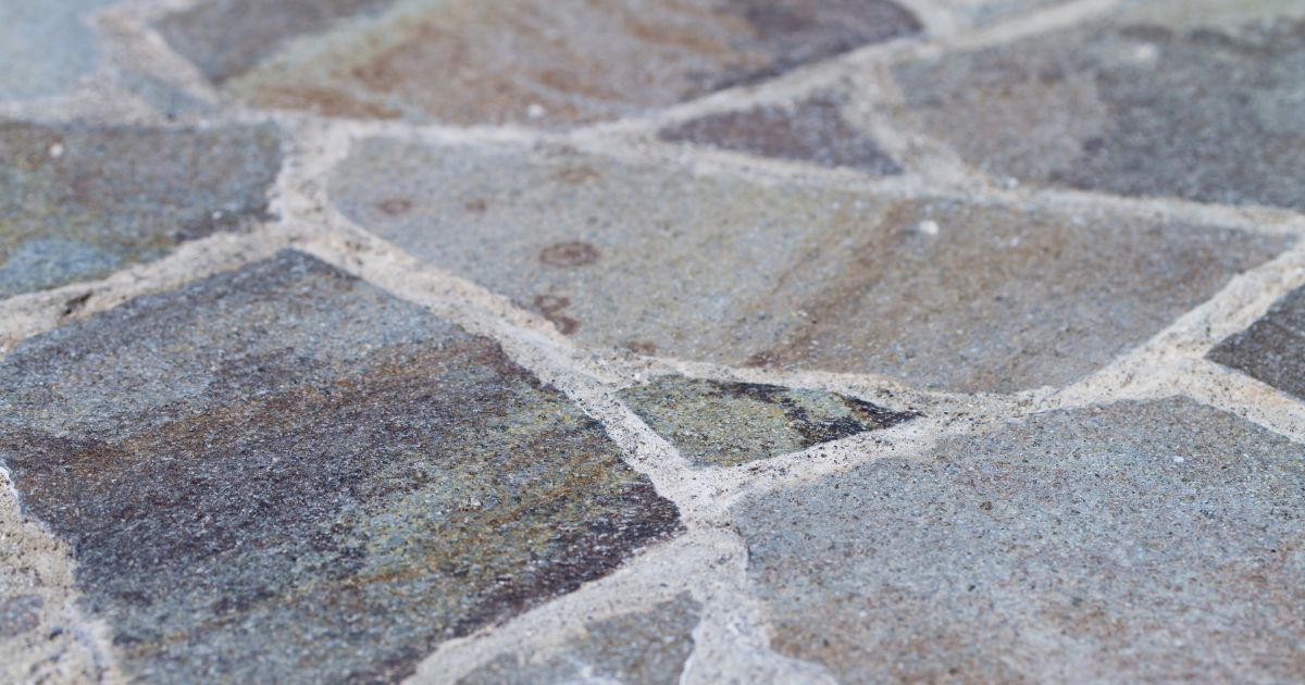 Natural Flagstone is a favorite for outdoor