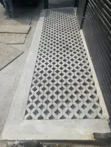 concrete repair after