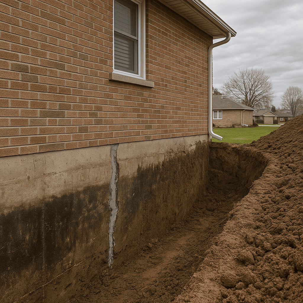 Basement & Foundation Waterproofing Kitchener | A&A Masonry
