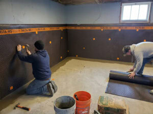 interior basement waterproofing