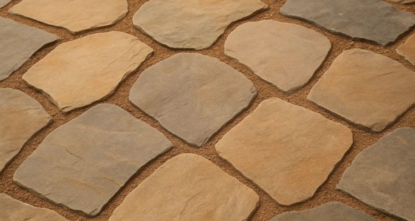 Flagstone pavers