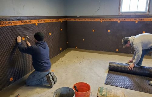 interior basement waterproofing