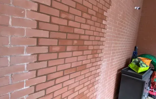 Toronto home with new bricks seamlessly blended
