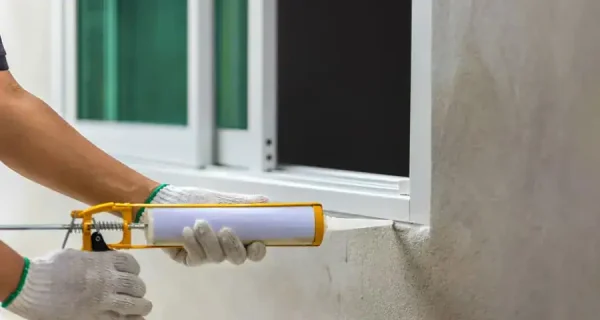 Caulking Below Window