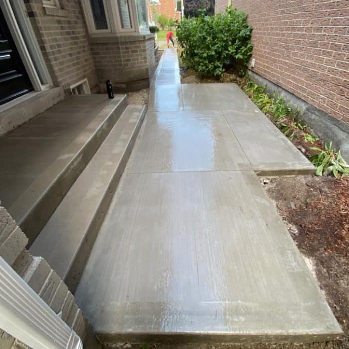 New Concrete Walkway & Steps