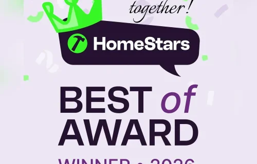 HomeStars Best of Award winner graphic for 2026
