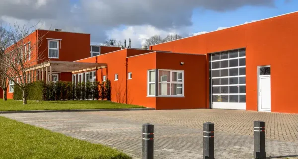 Commercial Building Painted